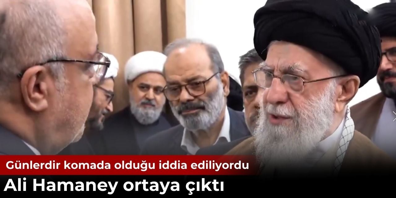 Ali Hamaney ortaya çıktı. Günlerdir komada olduğu iddia ediliyordu